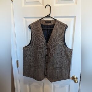 Men's V-Neck Suit Vests Slim Fit Casual Business